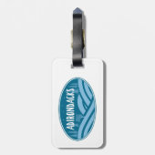 Adirondacks New York Outdoors Bagagelabel (Achterkant verticaal)