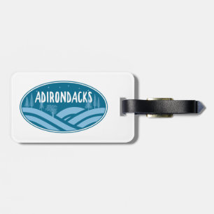 Adirondacks New York Outdoors Bagagelabel