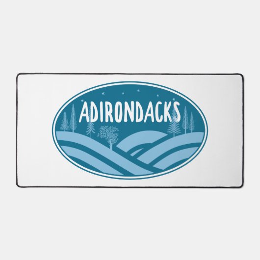 Adirondacks New York Outdoors Bureaumat (Voorkant)
