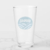 Adirondacks New York Outdoors Glas (Achterkant)