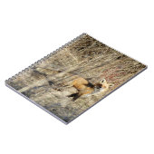 Adirondacks (NY) Red Fox Spiral notebook Notitieboek (Linkerzijde)