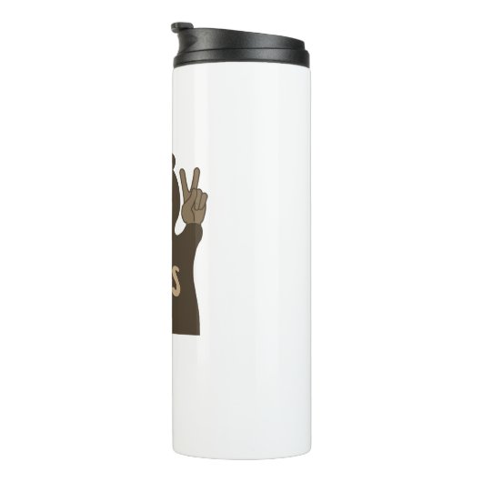 Adirondacks Peace Beer Thermosbeker (Geroteerd rechts)