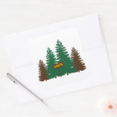 Adirondacks Vierkante Sticker (Envelop)