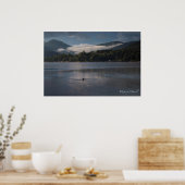 Adirondacksche schemering. Na de regen Poster (Keuken)