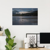 Adirondacksche schemering. Na de regen Poster (Thuiskantoor)