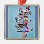 adirondvogels metalen ornament (Voorkant)