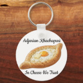Adjarische Khachapuri Sleutelhanger (Voorkant)