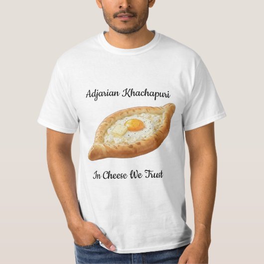 Adjarische Khachapuri T-shirt (Voorkant)