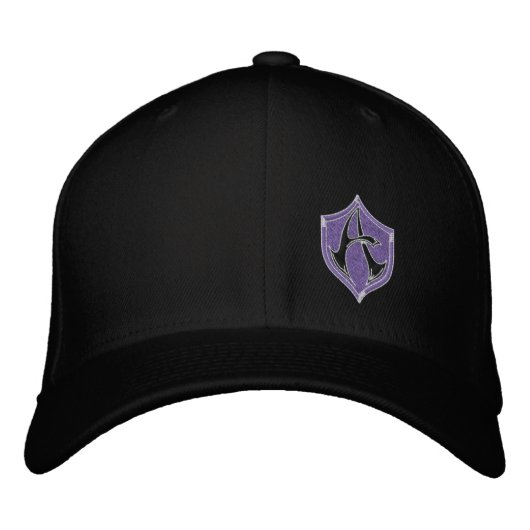 Adje the Shield Embroided Baseball Hat Geborduurde Pet (Voorkant)