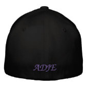 Adje the Shield Embroided Baseball Hat Geborduurde Pet (Achterkant)
