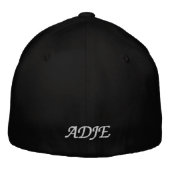Adje the Shield Embroided Baseball Hat Geborduurde Pet (Achterkant)
