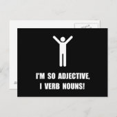 Adjectief Verb Nouns Briefkaart (Voorkant / Achterkant)