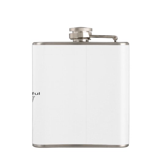 Adjectief Word Cloud beginnend met letter G Heupfles (Achterkant)