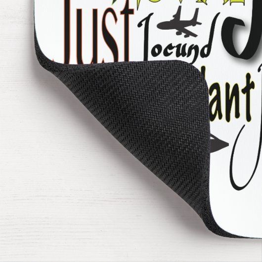 Adjectief Word Cloud beginnend met letter J Muismat (Hoek)