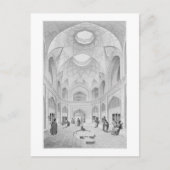 Adji Seid Hussein Bazaar uit 'Voyage' in Kashan Briefkaart (Voorkant)