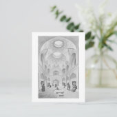 Adji Seid Hussein Bazaar uit 'Voyage' in Kashan Briefkaart (Staand voorkant)