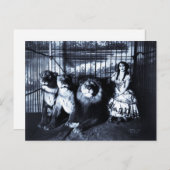 Adjie en de Lions 1899 Briefkaart (Voorkant / Achterkant)