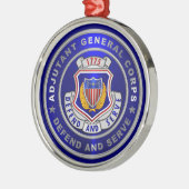 Adjudant-generaal Corps AG Metalen Ornament (Links)