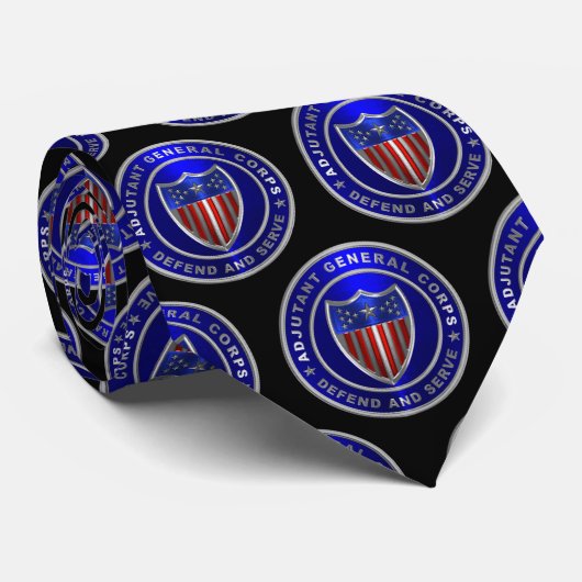 Adjudant-generaal Corps AG Stropdas (Opgerold)