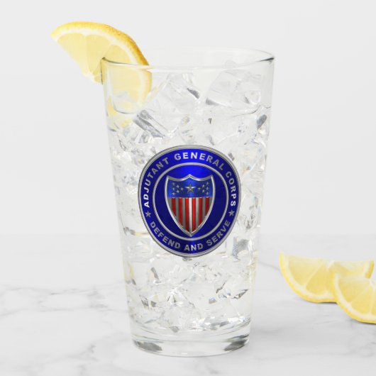 Adjudant-Generaal Corps Glas (Voorkant ijs)