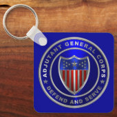 Adjudant-generaal korps sleutelhanger (Voorkant)