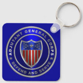Adjudant-generaal korps sleutelhanger (Achterkant)