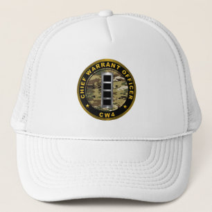 Adjudant-Majoor Vier-CW4 Trucker Pet