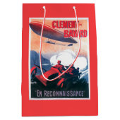 Adjudant Vincenot WWI Airship Promotion Poster Medium Cadeauzakje (Voorkant)