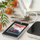 Adjudant Vincenot WWI Airship Promotion Poster Sleutelhanger (Voorkant Rechts)