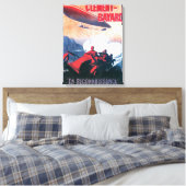Adjudant Vincenot WWI Airship Promotional Poster Canvas Afdruk (Insitu (Slaapkamer))
