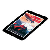 Adjudant Vincenot WWI Airship Promotional Poster Magneet (Linkerzijde)