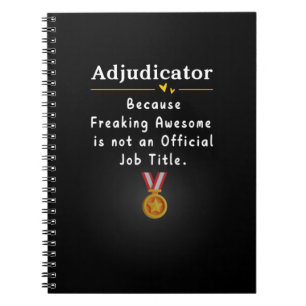 Adjudicator Notitieboek