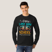 Adjunct-arts Happy Last Day School Sunglass T-shirt (Voorkant volledig)