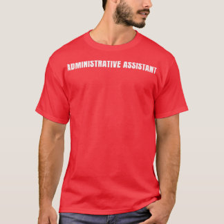 Adjunct-assistent Funny Job Title Professionals T-shirt