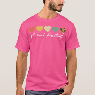 Adjunct-assistent geneeskundige assistent verpleeg t-shirt