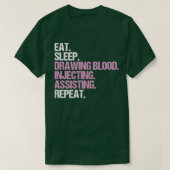 Adjunct-assistent voor gezondheidszorg t-shirt (Design voorkant)