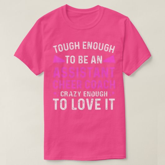 Adjunct-cheercoach Cheerleading Cheerleader App T-shirt (Design voorkant)