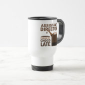 Adjunct-directeur (Funny) Chocolade Reisbeker (Voorkant rechts)