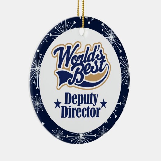 Adjunct-directeur Gift Ornament (Rechts)