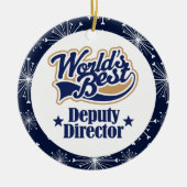 Adjunct-directeur Gift Ornament (Voorkant)