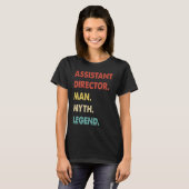 Adjunct-directeur Man Myth Legend T-shirt (Voorkant volledig)