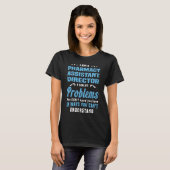 Adjunct-directeur T-shirt (Voorkant volledig)
