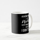 Adjunct-directeur Verpleegkunde - niemand weet wat Koffiemok (Voorkant rechts)