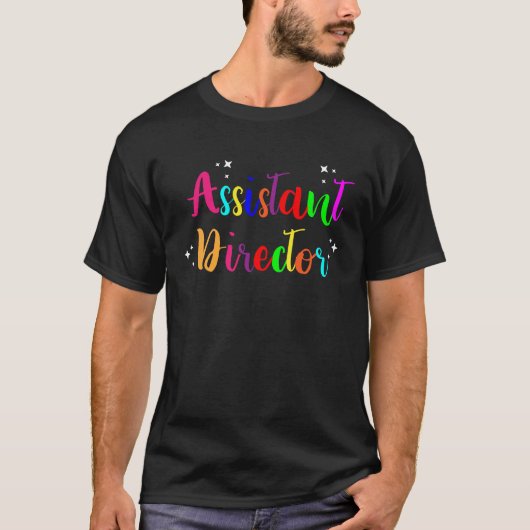 Adjunct-directeur Zorgkunde T-shirt (Voorkant)