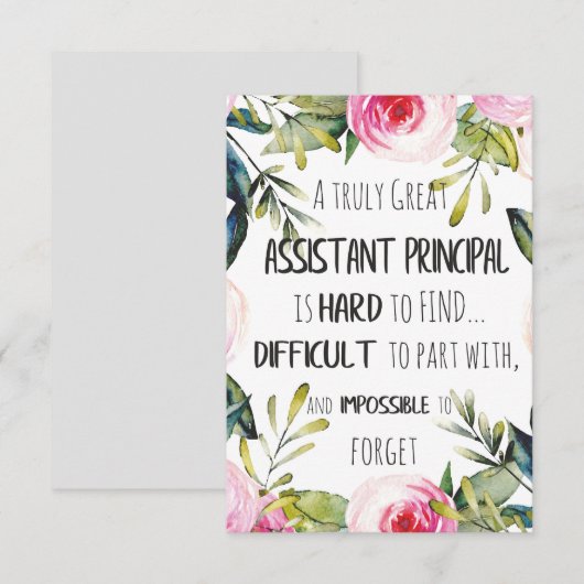 Adjunct-hoofdaanklager Dank de secretaris (Voorkant / Achterkant)