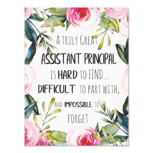 Adjunct-hoofdaanklager Dank de secretaris Foto Afdruk (Voorkant)