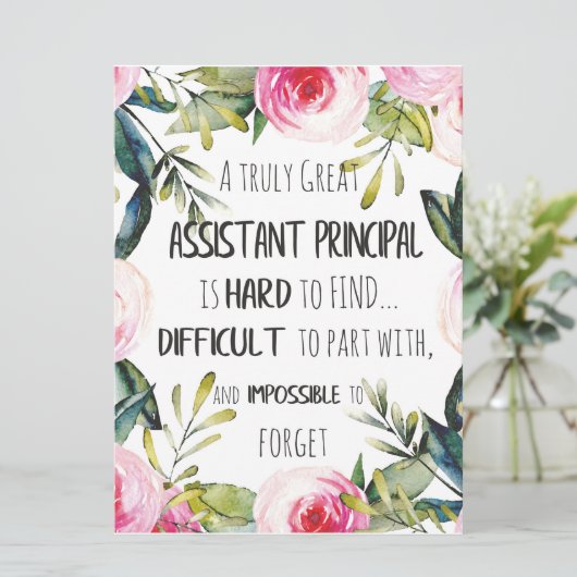 Adjunct-hoofdaanklager Dank de secretaris Kaart (Staand voorkant)