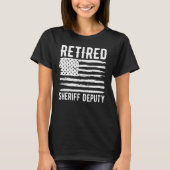 Adjunct-hoofdberoep van de sheriff, Amerikaanse vl T-shirt (Voorkant)