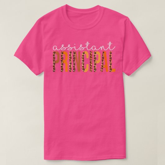 Adjunct-hoofdluipaard Herfst herfst overtreffen T-shirt (Design voorkant)