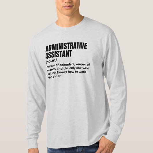 adjunct-Humor T-shirt (Voorkant)